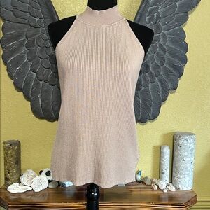 Le Chateau Ribbed Sleeveless Top